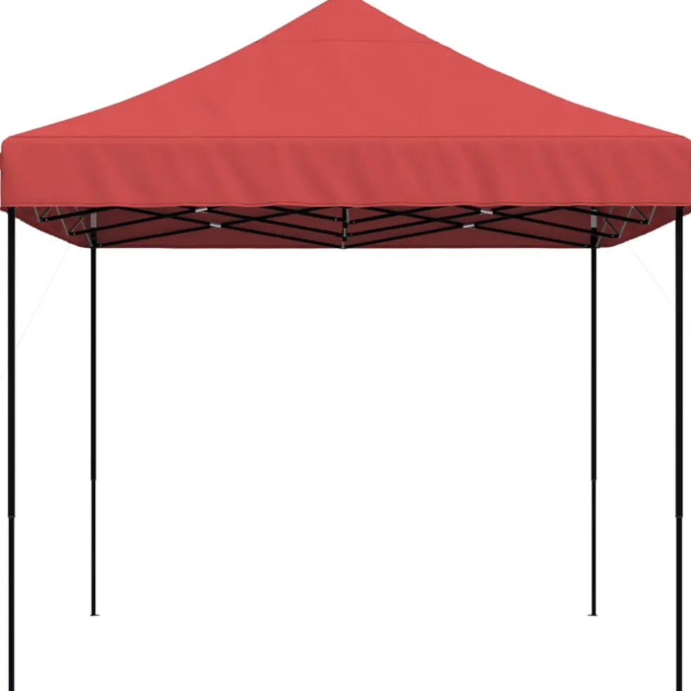 vidaXL Partytent inklapbaar pop-up 410x279x315 cm bordeauxrood