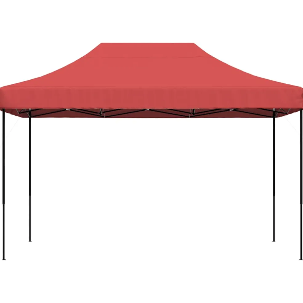 vidaXL Partytent inklapbaar pop-up 410x279x315 cm bordeauxrood