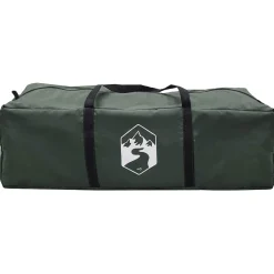 vidaXL Partytent Leger groen 500 x 500 x 350 cm Polyester en staal
