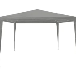 vidaXL Partytent Lichtgrijs 300 x 300 x 255 cm PE en staal