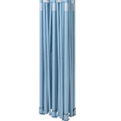 vidaXL Partytent met 4 zijwanden inklapbaar 3x6 m staal crème