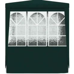 vidaXL Partytent met zijwanden professioneel 90 g/m² 2x2 m groen