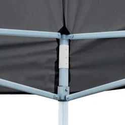 vidaXL Partytent pop-up inklapbaar met zijwanden 3x6 m antraciet