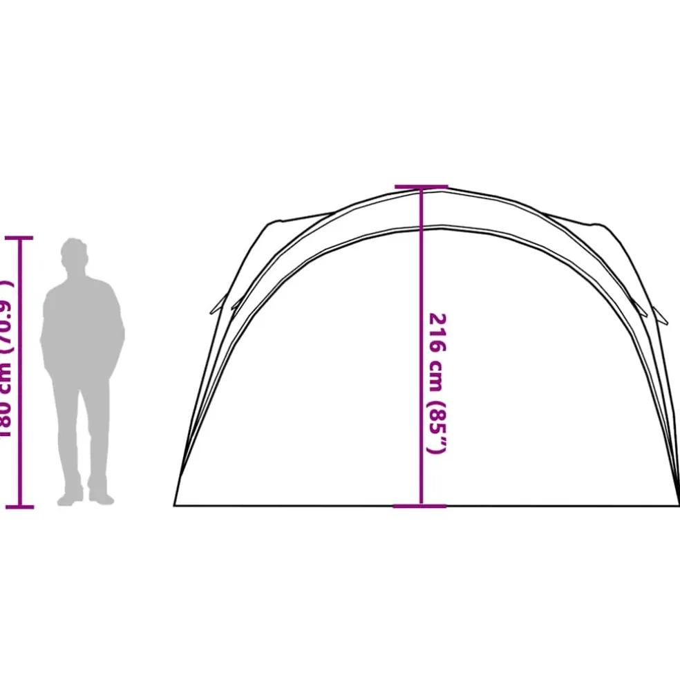 vidaXL Partytent waterdicht wit