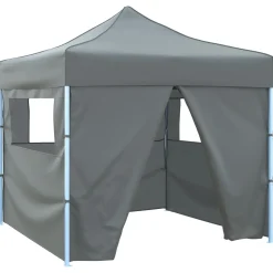 vidaXL Partytent 291 x 291 x 315 cm Antracietkleurig Oxford Stof