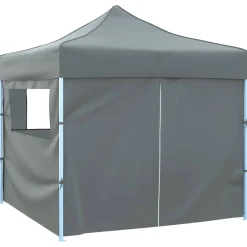 vidaXL Partytent 291 x 291 x 315 cm Antracietkleurig Oxford Stof