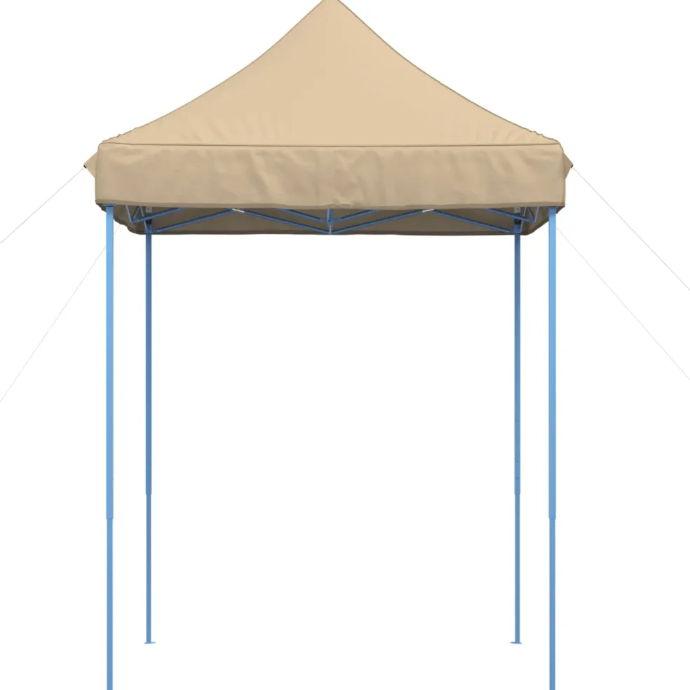 vidaXL Partytent 200 x 200 x 306 cm Beige Oxford Stof