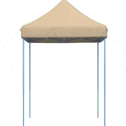 vidaXL Partytent 200 x 200 x 306 cm Beige Oxford Stof