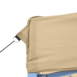 vidaXL Partytent 292 x 580 x 315 cm Beige Oxford Stof