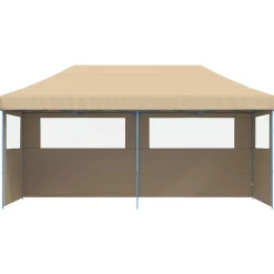 vidaXL Partytent 292 x 580 x 315 cm Beige Oxford Stof