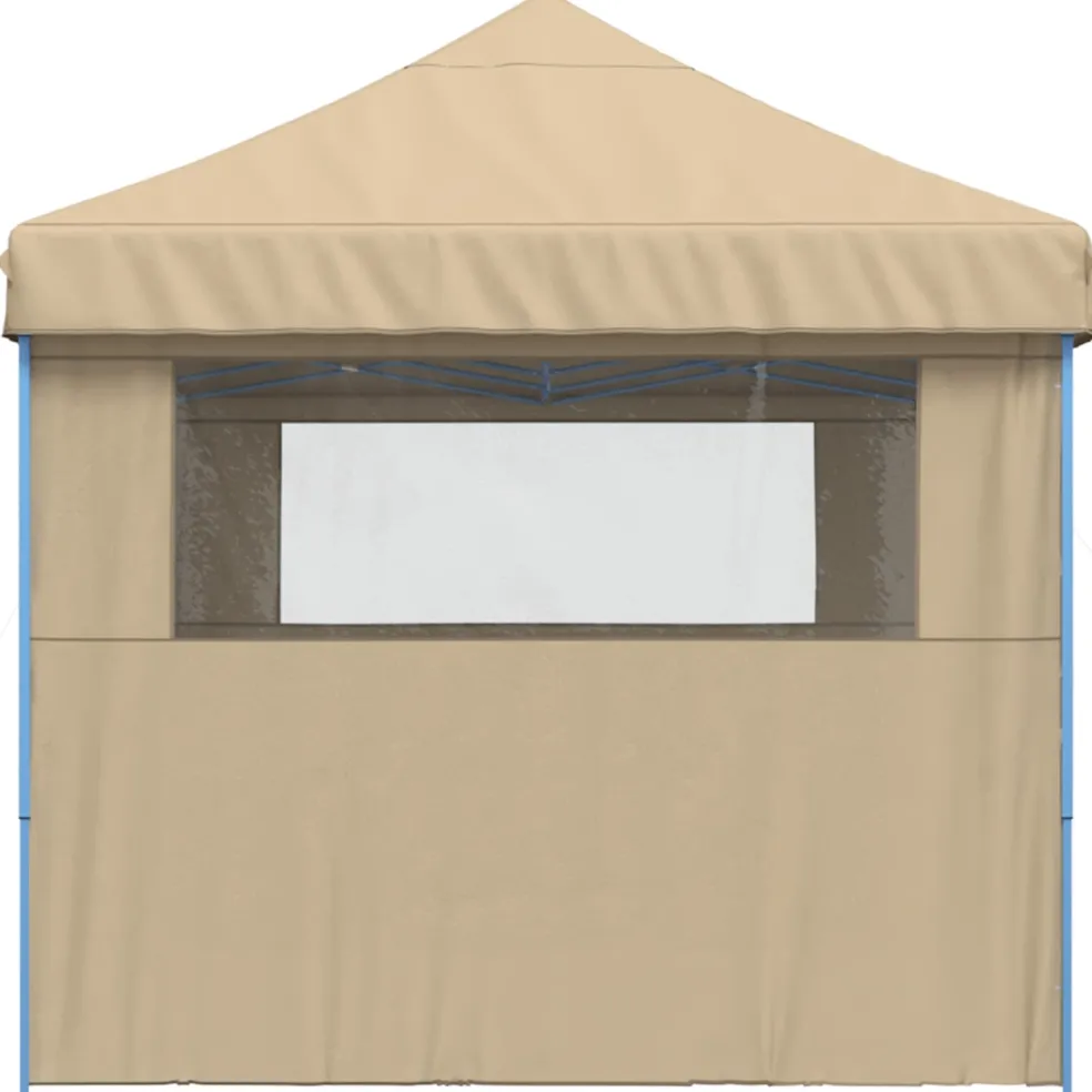 vidaXL Partytent 292 x 580 x 315 cm Beige Oxford Stof