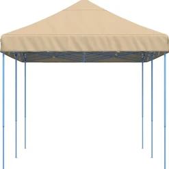 vidaXL Partytent 292 x 580 x 315 cm Beige Oxford Stof