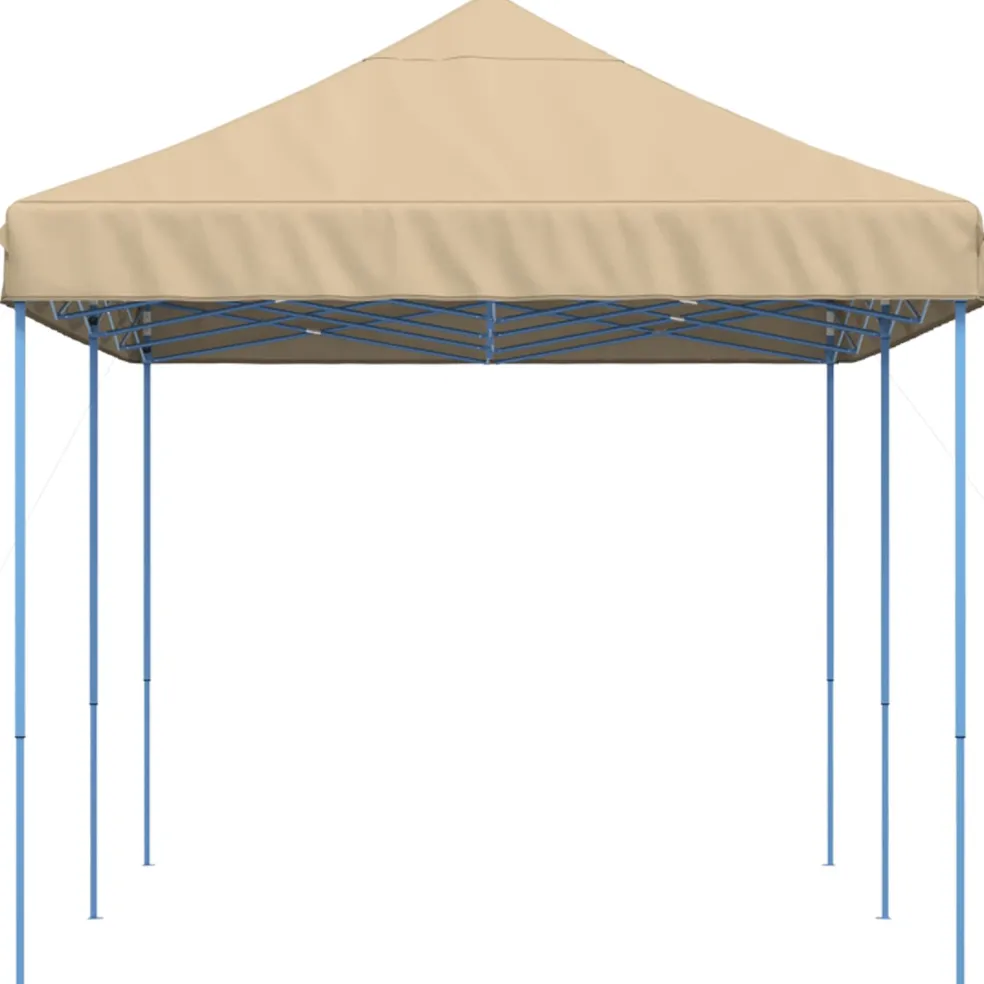 vidaXL Partytent 292 x 580 x 315 cm Beige Oxford Stof