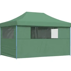 vidaXL Partytent 292 x 440 x 315 cm Groen Oxford Stof