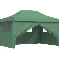 vidaXL Partytent 292 x 440 x 315 cm Groen Oxford Stof
