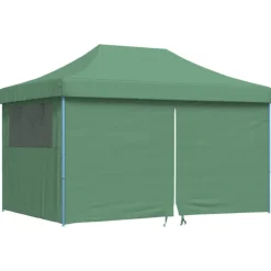 vidaXL Partytent 292 x 440 x 315 cm Groen Oxford Stof