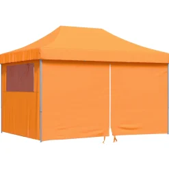 vidaXL Partytent 279 x 410 x 315 cm Oranje Oxford Stof