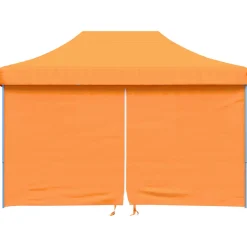 vidaXL Partytent 279 x 410 x 315 cm Oranje Oxford Stof