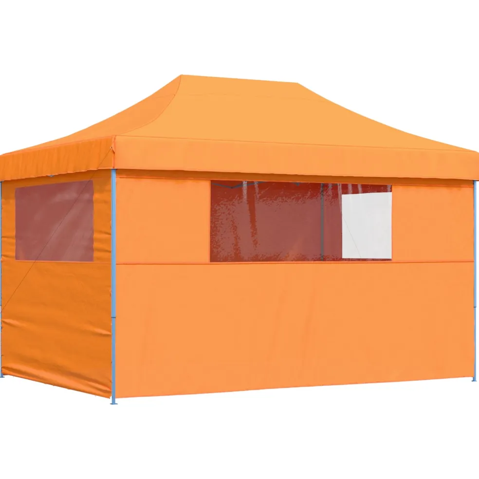 vidaXL Partytent 279 x 410 x 315 cm Oranje Oxford Stof