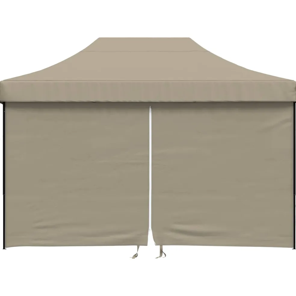 vidaXL Partytent 279 x 410 x 315 cm Taupe Oxford Stof