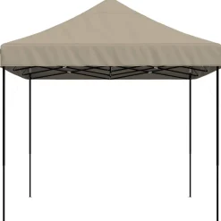 vidaXL Partytent 279 x 410 x 315 cm Taupe Oxford Stof