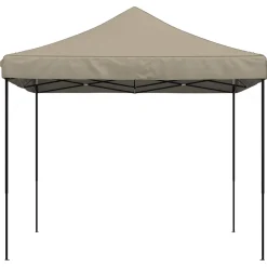 vidaXL Partytent 292 x 292 x 315 cm Taupe Oxford Stof