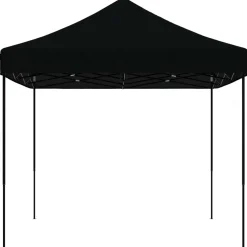 vidaXL Partytent 292 x 440 x 315 cm Zwart Oxford Stof