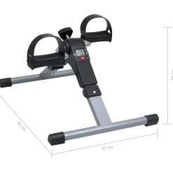 vidaXL Pedaaltrainer voor armen en benen met LCD-display