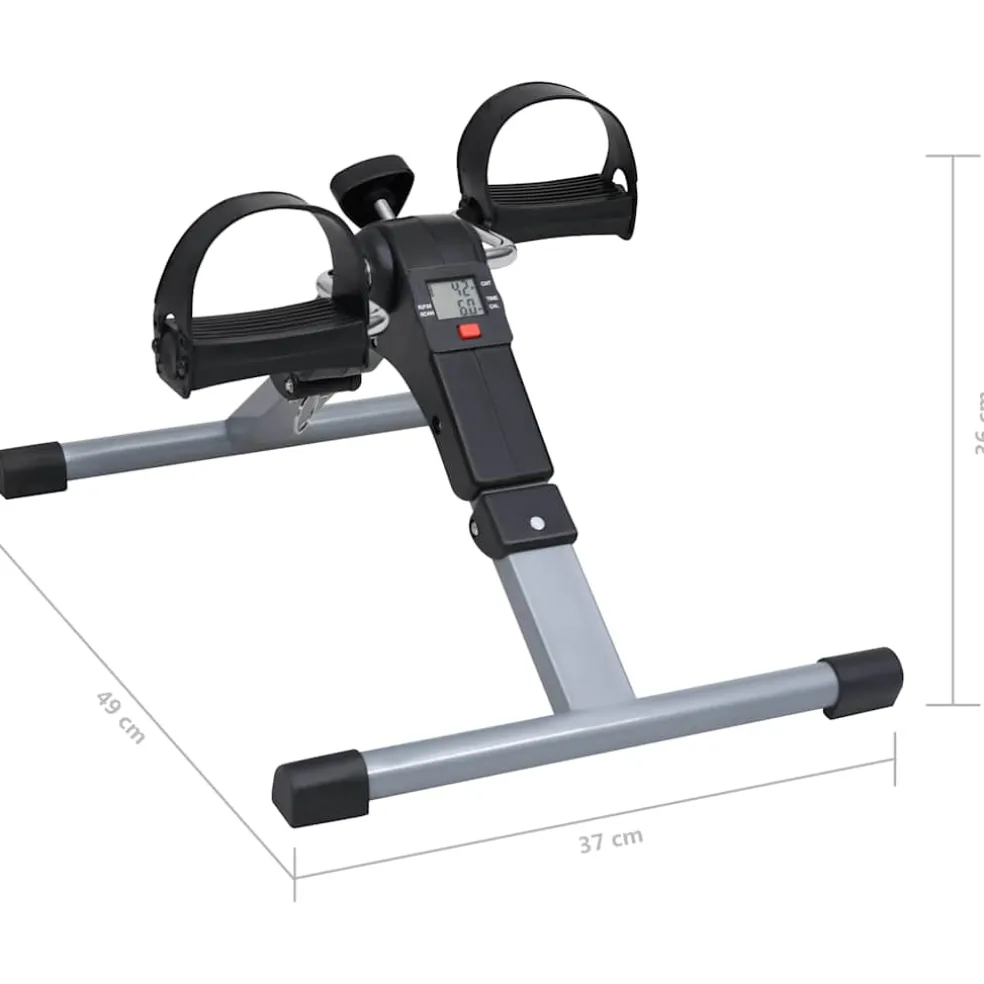vidaXL Pedaaltrainer voor armen en benen met LCD-display