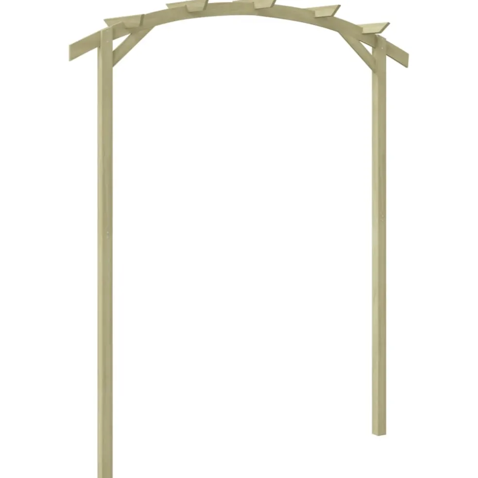 vidaXL Pergola 180x210x40 cm geïmpregneerd grenenhout