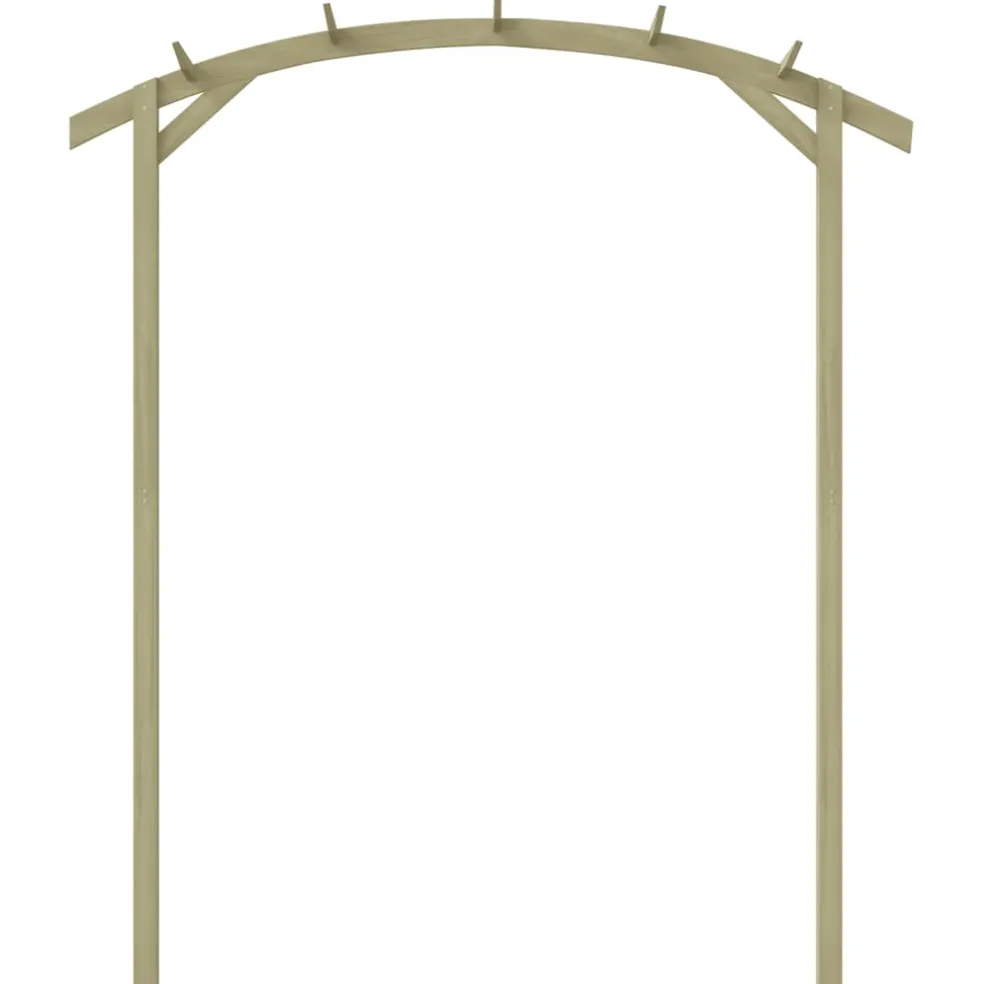 vidaXL Pergola 180x210x40 cm geïmpregneerd grenenhout