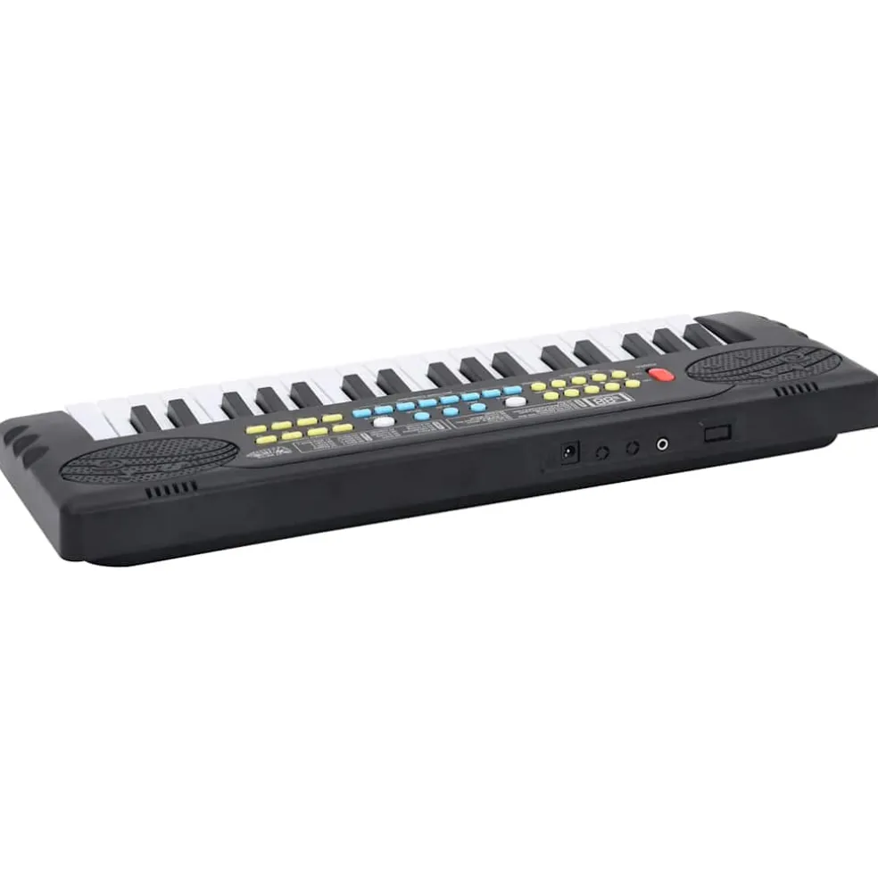 vidaXL Piano elektrisch toetsenbord met 37 toetsen en microfoon