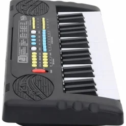 vidaXL Piano elektrisch toetsenbord met 37 toetsen en microfoon