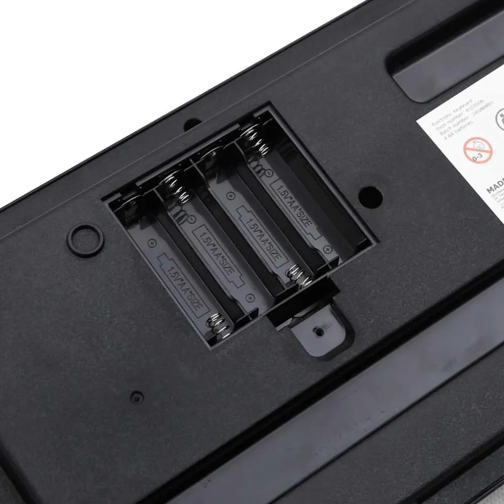 vidaXL Piano elektrisch toetsenbord met 37 toetsen en microfoon