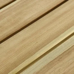 vidaXL Picknicktafel met banken 110x123x73 cm geïmpregneerd grenenhout
