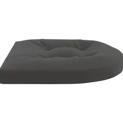 vidaXL 4-Piece Zitkussens 4 st 100% Polyester Antraciet 45 x 45 x 5 cm