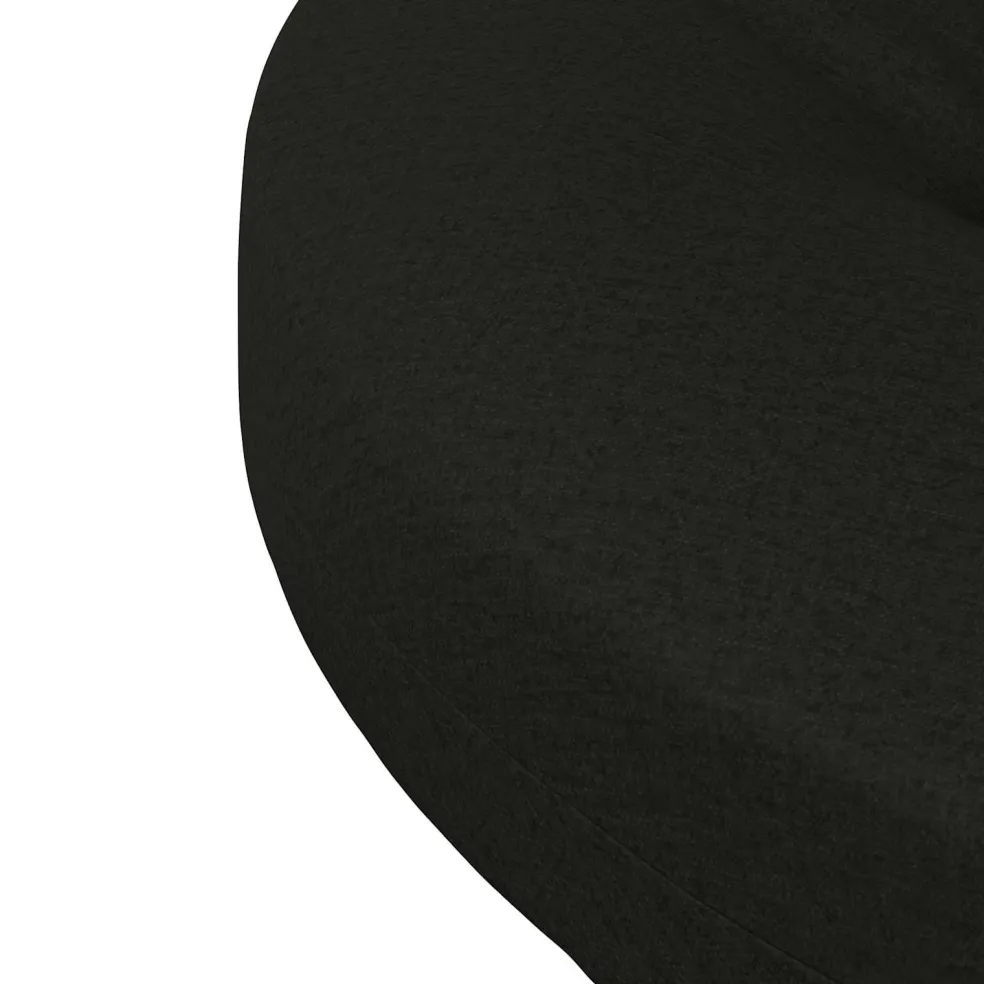 vidaXL 4-Piece Zitkussens 4 st 100% Polyester Zwart 40 x 40 x 5 cm