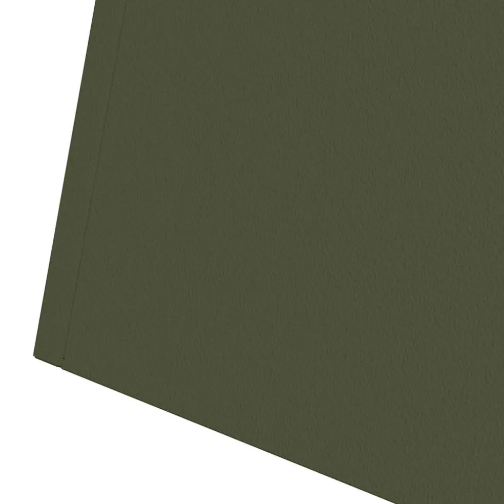 vidaXL Pilaar Plantenbak Olijfgroen 35 x 35 x 73 cm Koudgewalst staal