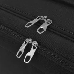 vidaXL Pilotentrolley zwart