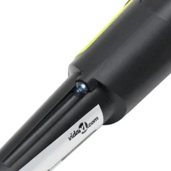 vidaXL Pinpointer metaaldetector met LCD-scherm zwart en geel