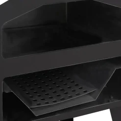 vidaXL Pizzaoven houtskool met 2 vuurkleistenen