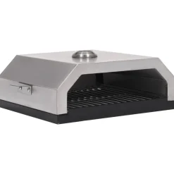 vidaXL Pizzaoven met keramische steen voor gas-/houtskoolbarbecue