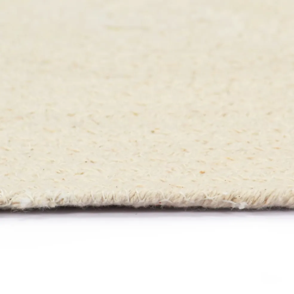 vidaXL Placemats 4 st rond 38 cm katoen natuurlijk