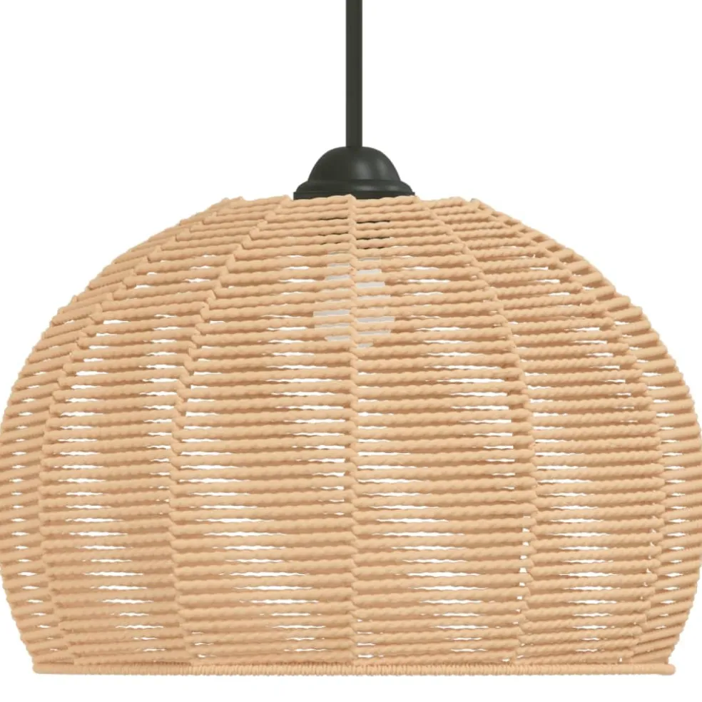 vidaXL Plafondlampenkap Ø36x26 cm ijzer en papier