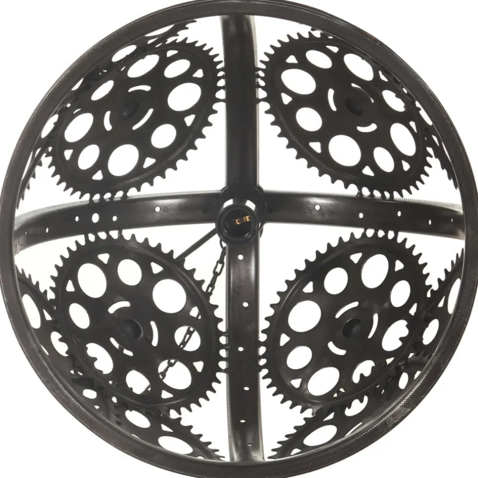 vidaXL Plafondlamp industrieel kettingwiel-ontwerp E27 45 cm
