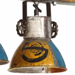 vidaXL Plafondlamp industrieel 25 W E27 111 cm meerkleurig