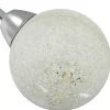 vidaXL Plafondlamp met glasbollen rond 5xG9