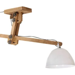 vidaXL Plafondlamp 25 W E27 105x30x65-108 cm wit