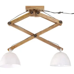 vidaXL Plafondlamp 25 W E27 29x18x85 cm wit