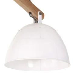 vidaXL Plafondlamp 25 W E27 29x18x85 cm wit